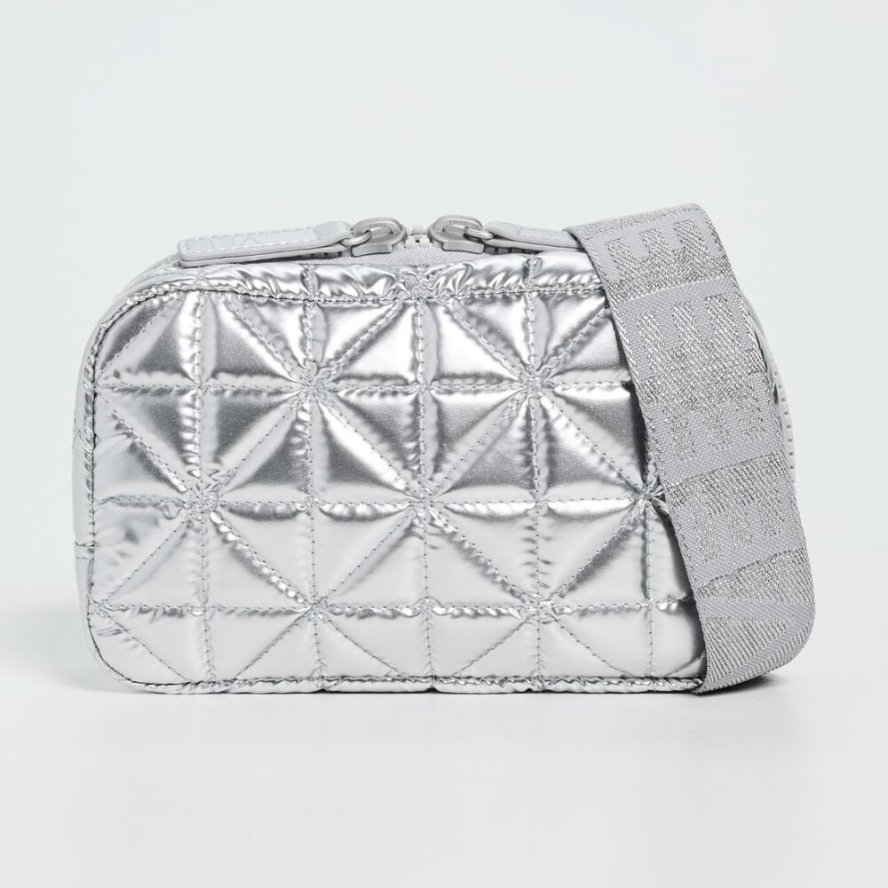 Vee Collective Belt Bag in Chrome Metallic